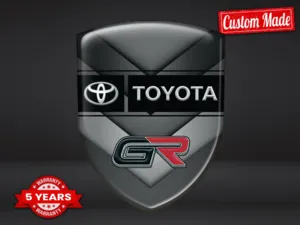 Toyota Autocollants Pare-Brise Tuning Élégant Qualité